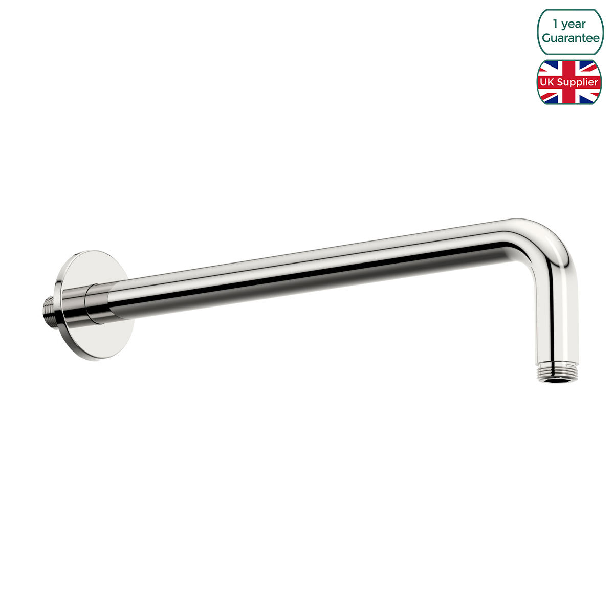 Lily 2 Dial 1 Way Round Concealed Thermostatic Mixer Valve & 200mm Round Shower Head Chrome