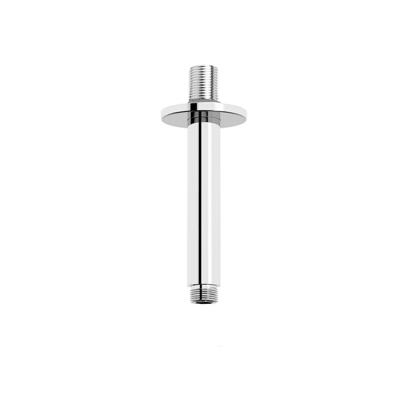 120mm Round Ceiling Shower Arm Chrome for 8 or 9 inch Shower Head