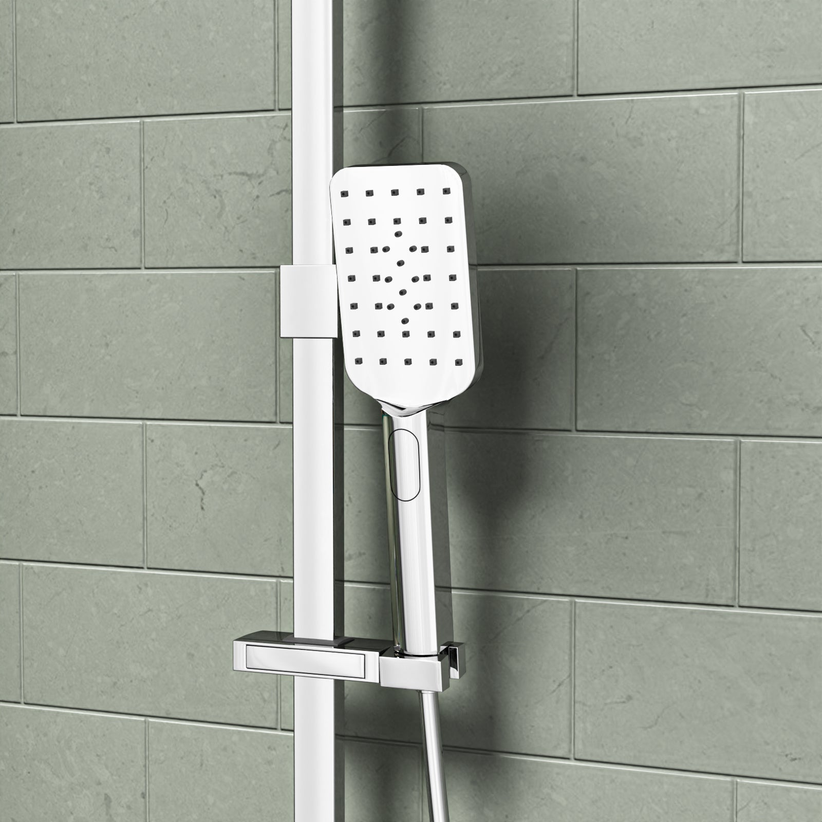 Chrome Thermostatic Shower Mixer Cool Touch