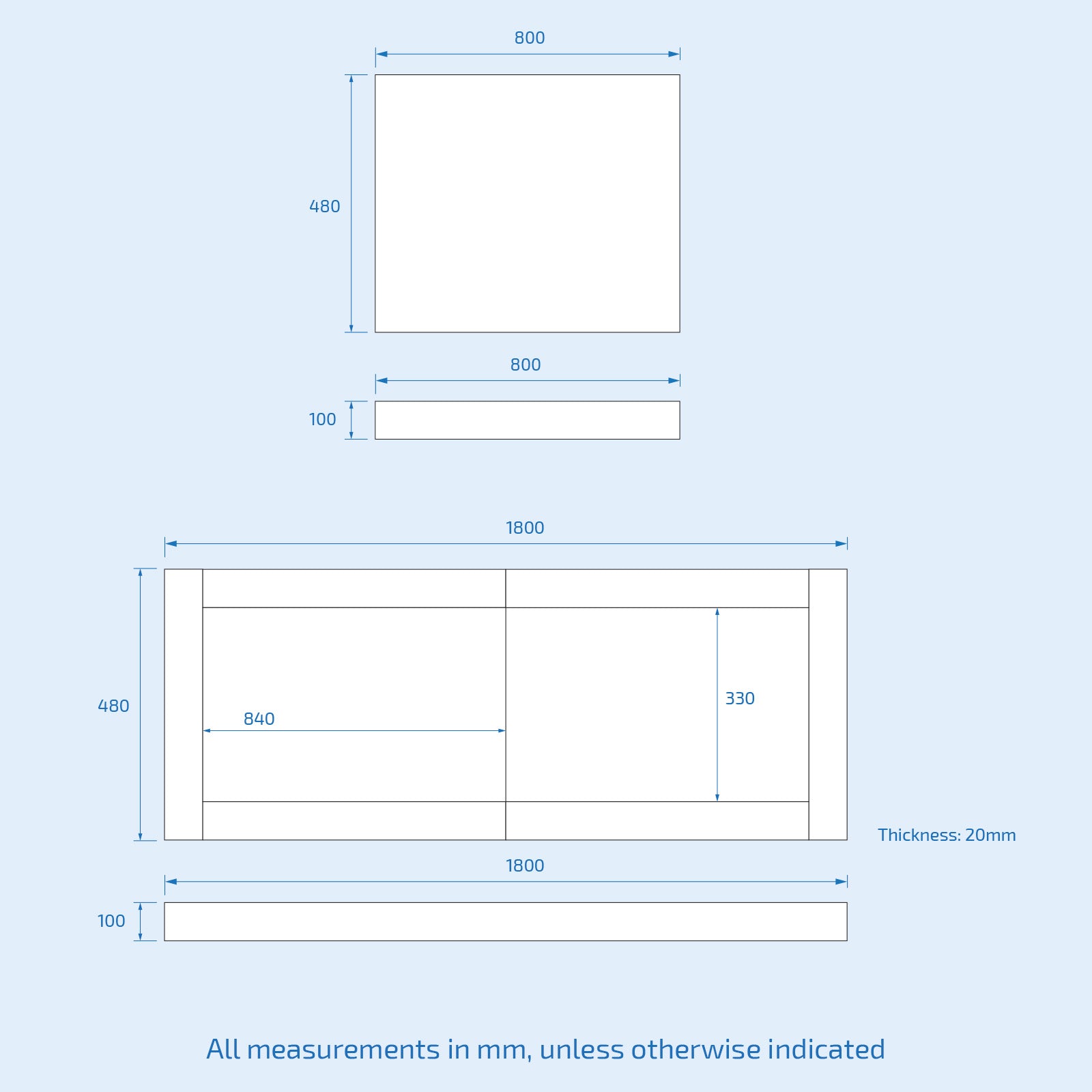 Harton White PVC 1800mm 2 Sliding Doors Bath Front Panel, End Panel & Plinth