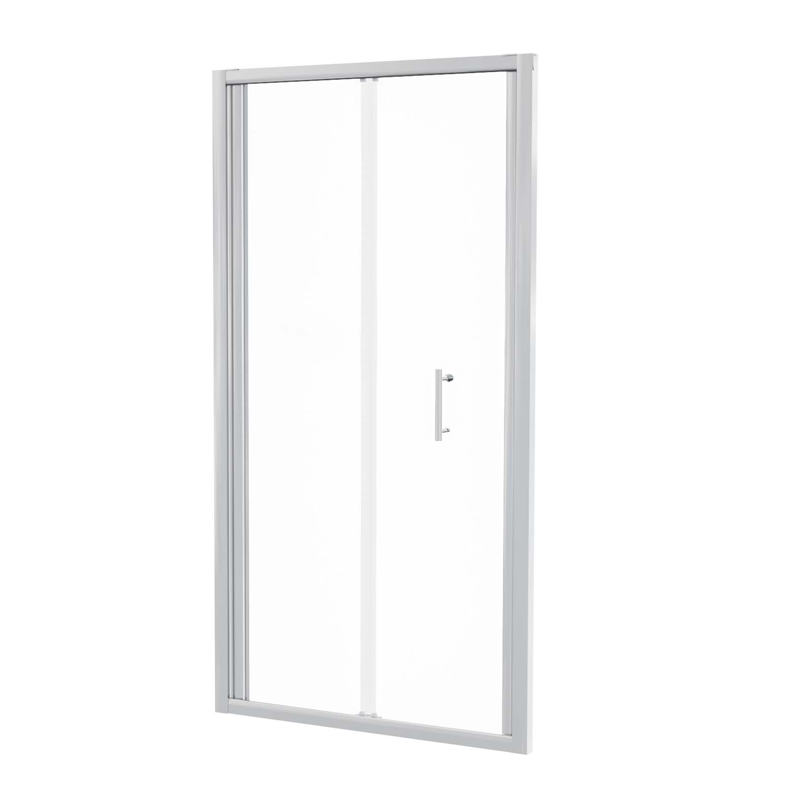 Billy 1000mm Bi-Fold Shower Enclosure Door Chrome