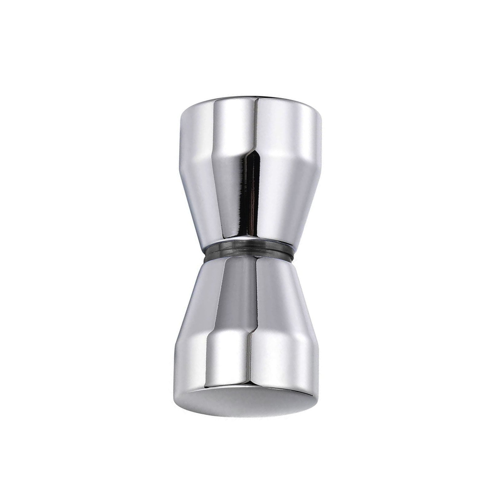 Cone Chrome Aluminium Shower Door Knob Handle