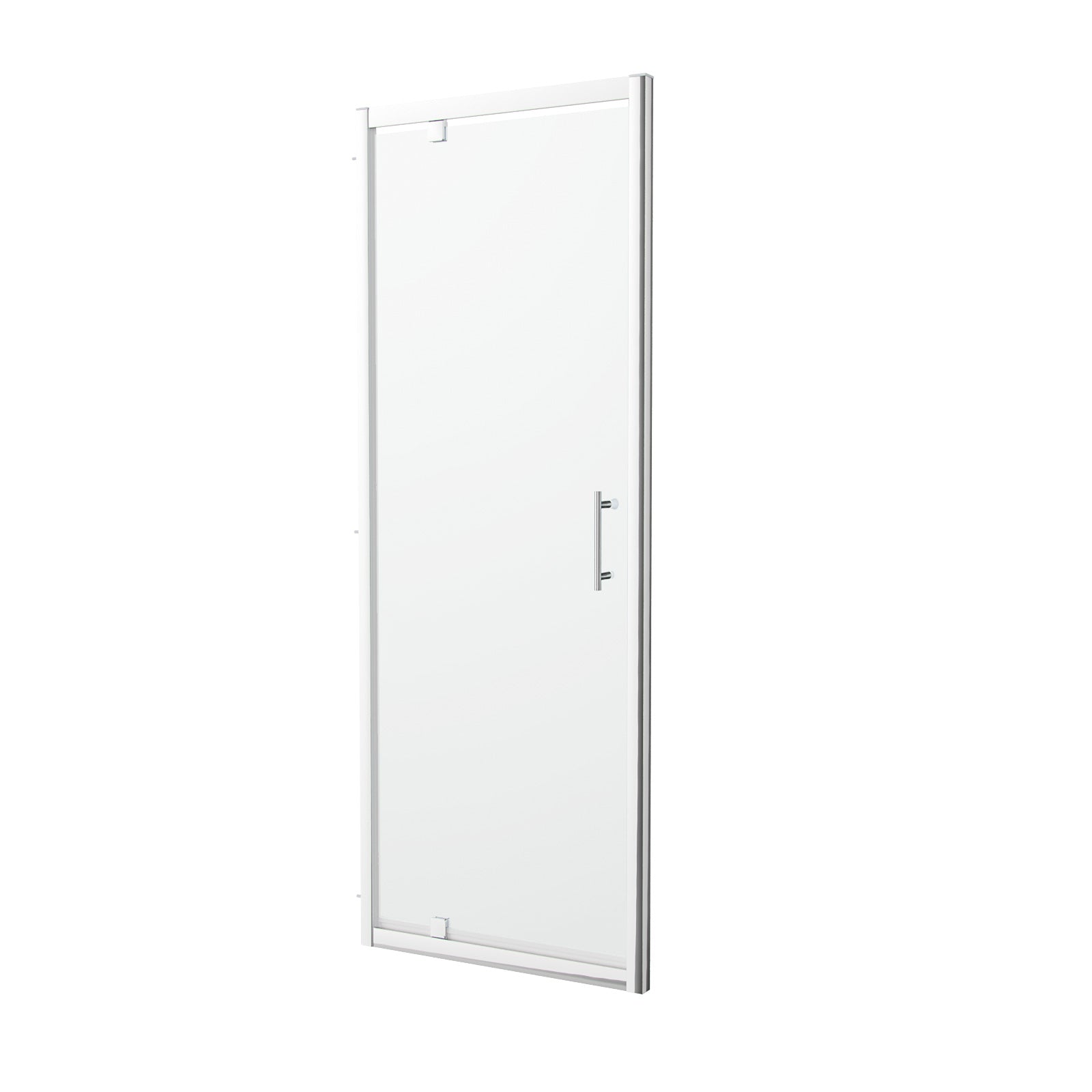 Saga 760mm Modern Pivot Shower Door Enclosure Screen Safety Glass