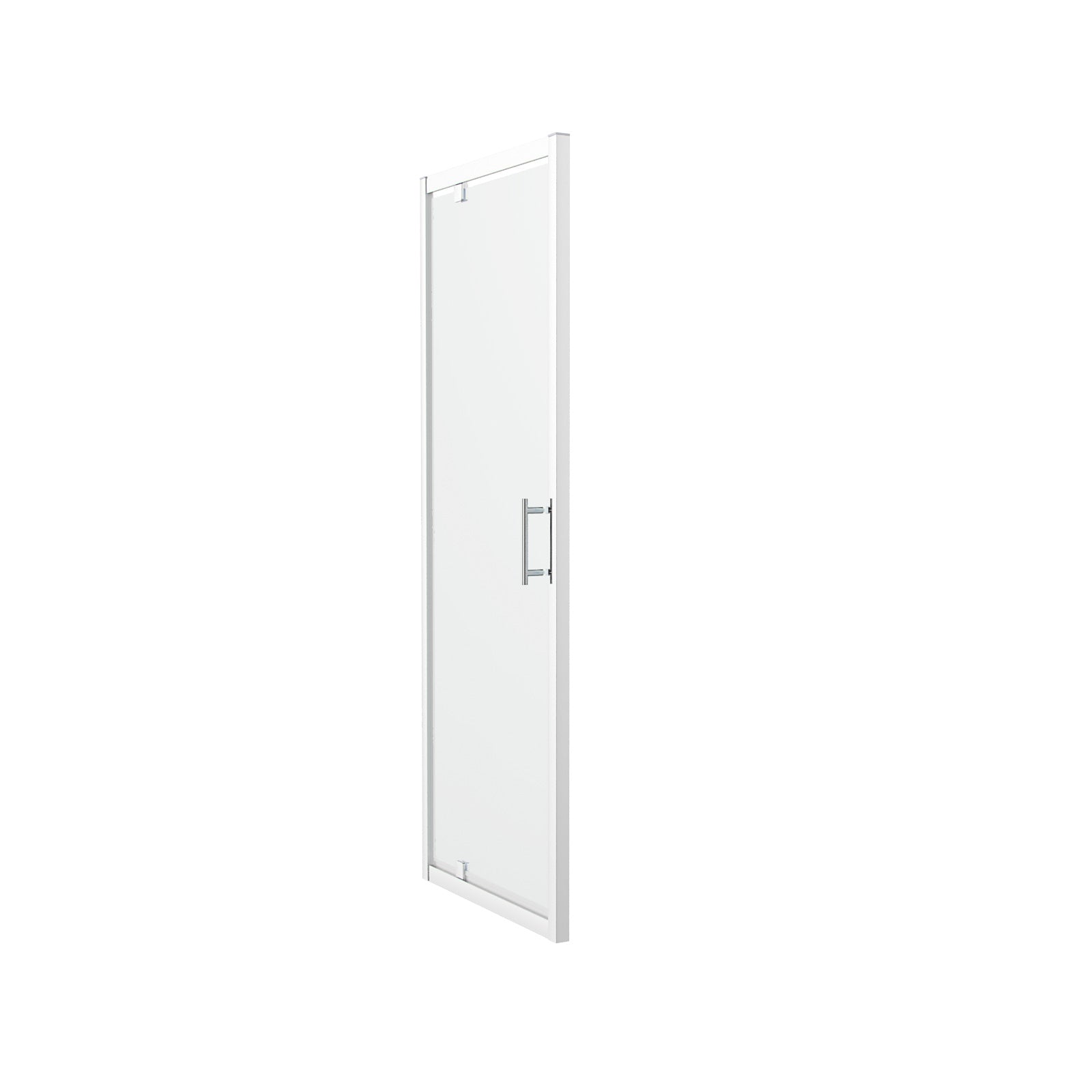 Saga 760mm Modern Pivot Shower Door Enclosure Screen Safety Glass