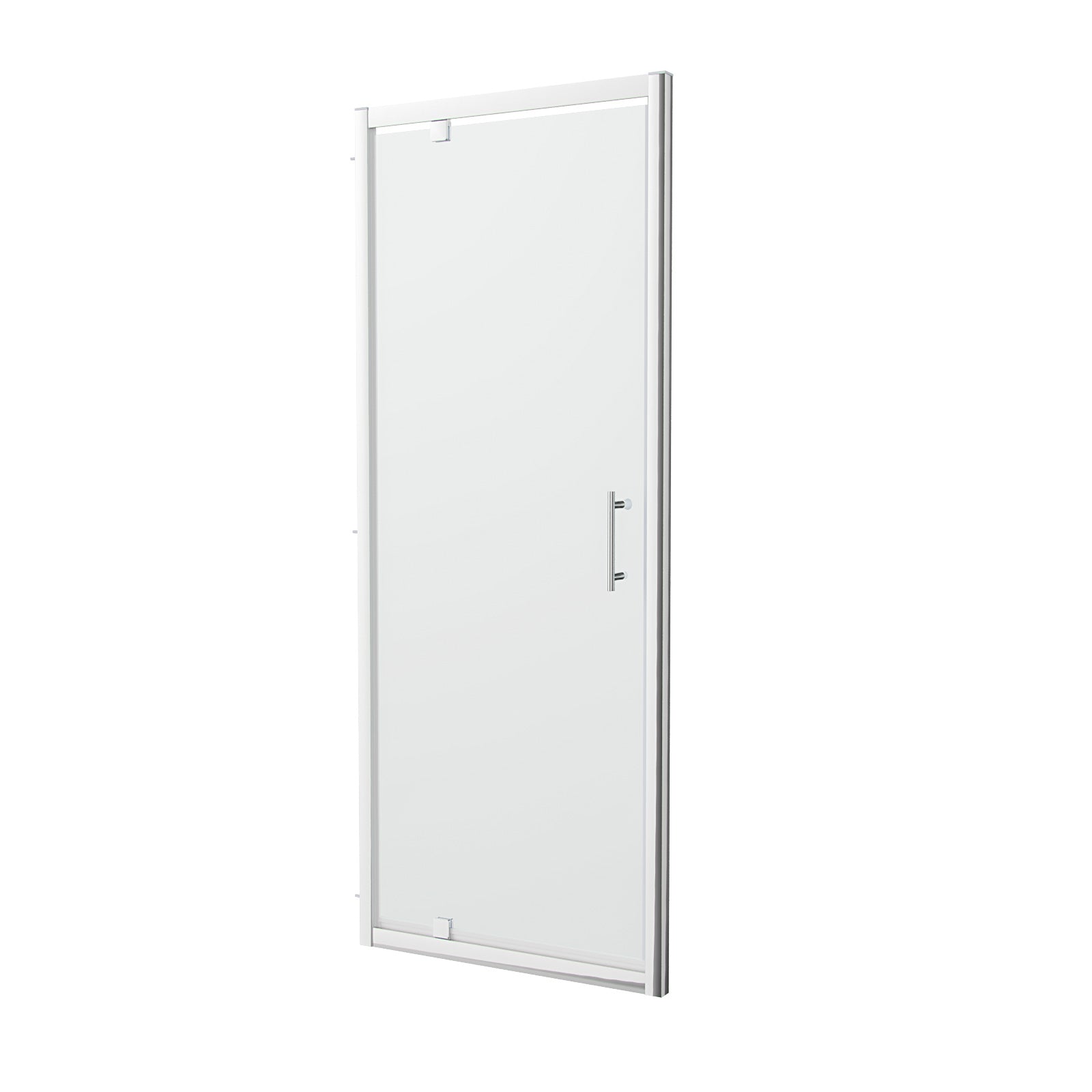 Saga 800mm Modern Pivot Shower Door Enclosure Screen Safety Glass