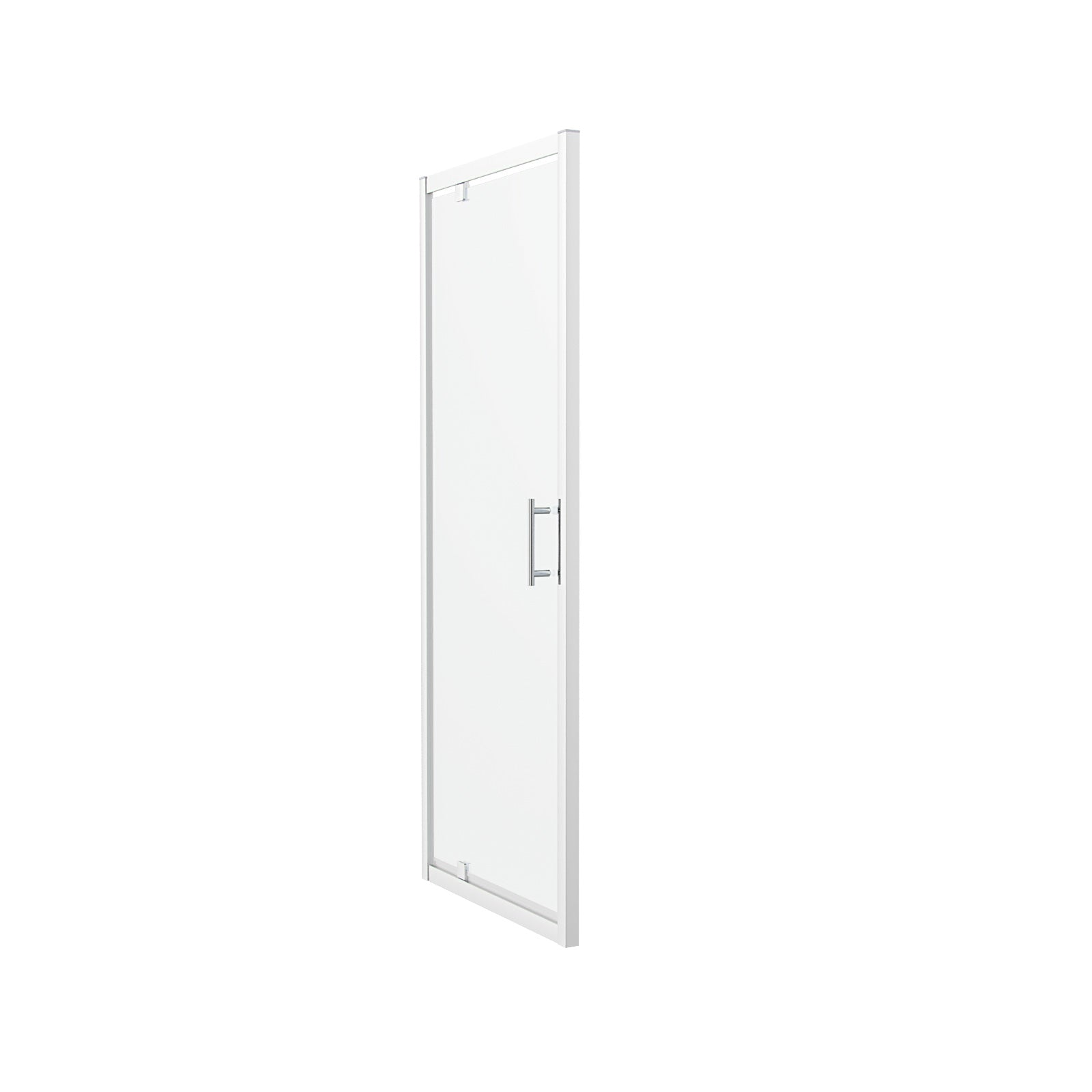 Saga 800mm Modern Pivot Shower Door Enclosure Screen Safety Glass