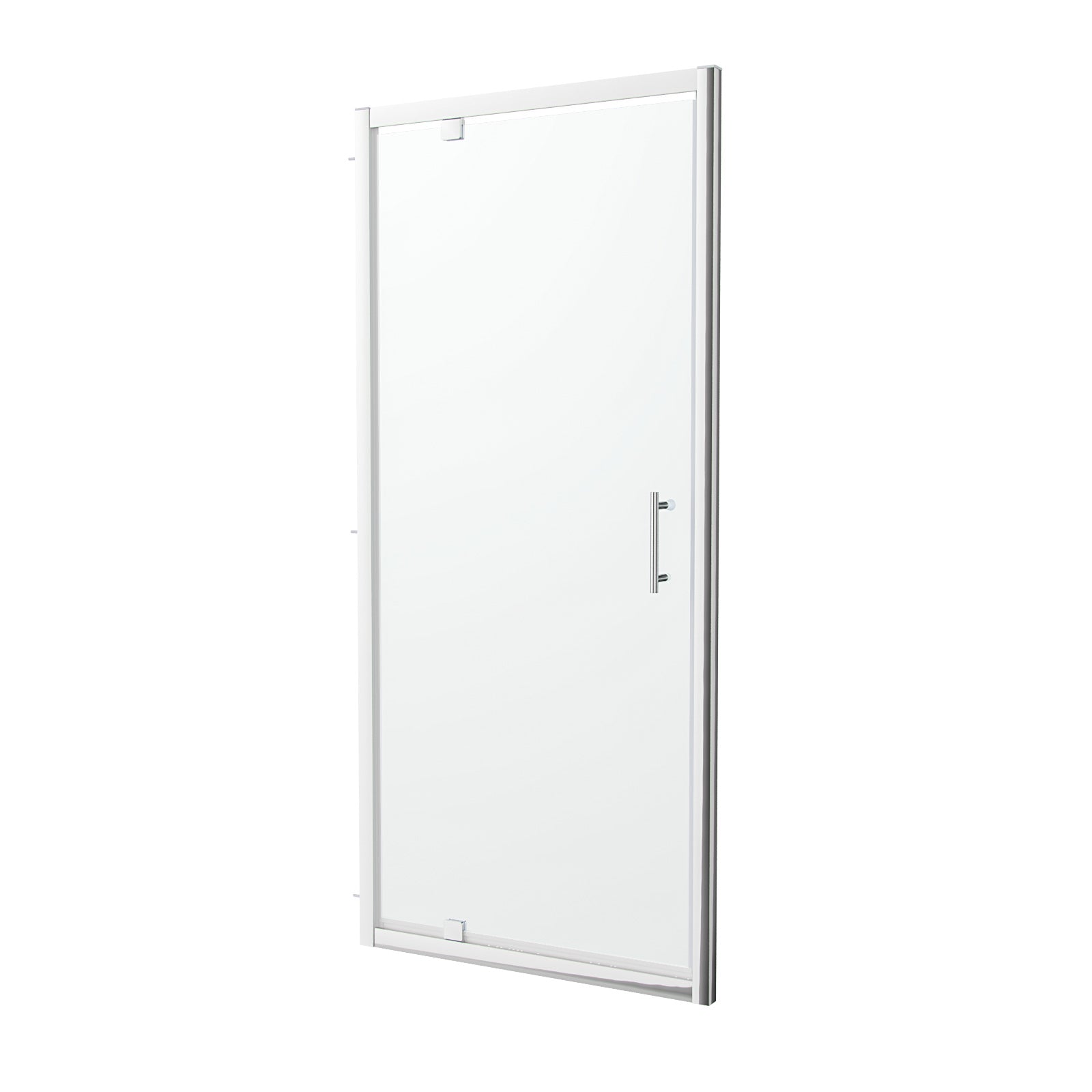 Saga 900mm Modern Pivot Shower Door Enclosure Screen Safety Glass