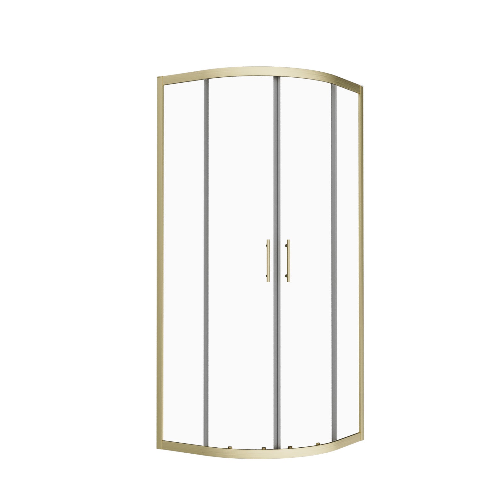 Ellen Toilet Vanity 900mm Brushed Brass Quadrant Shower Enclosure Tray Set