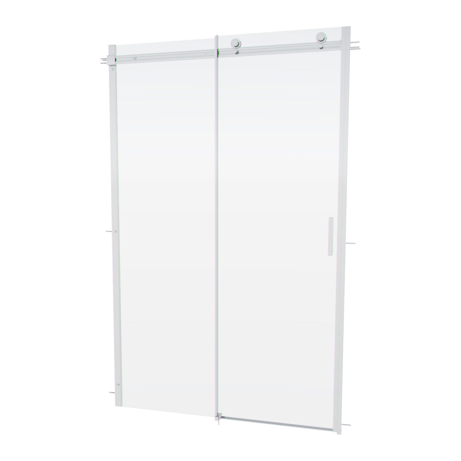 Hardwick 1200mm Frameless Sliding Shower Enclosure 8mm Clear Tempered Glass