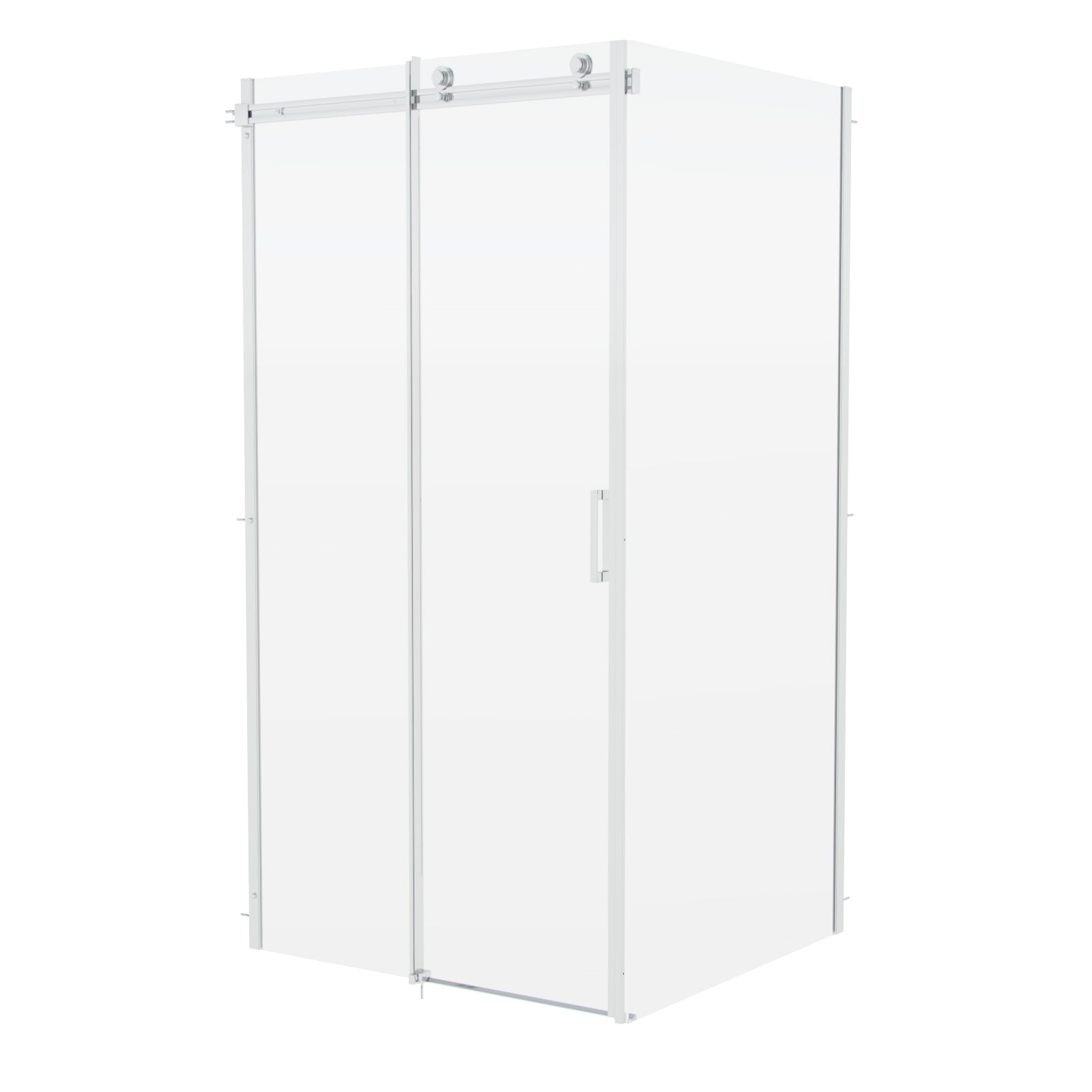 Hardwick 1000mm x 900mm Frameless Sliding Shower Door Enclosure & Side Panel