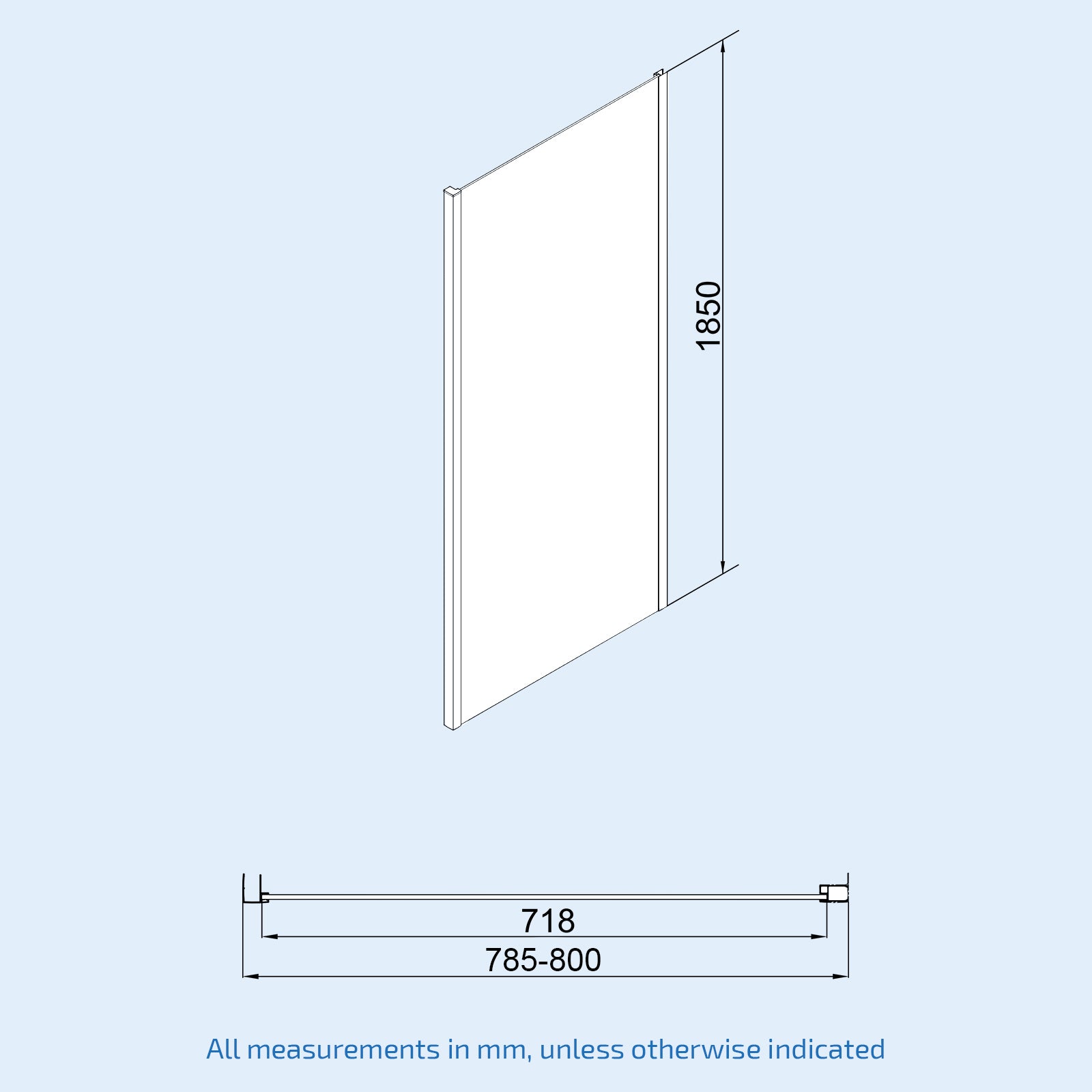 Brushed Brass 800 x 800mm Pivot Door Shower Enclosure Panel & Tray Set