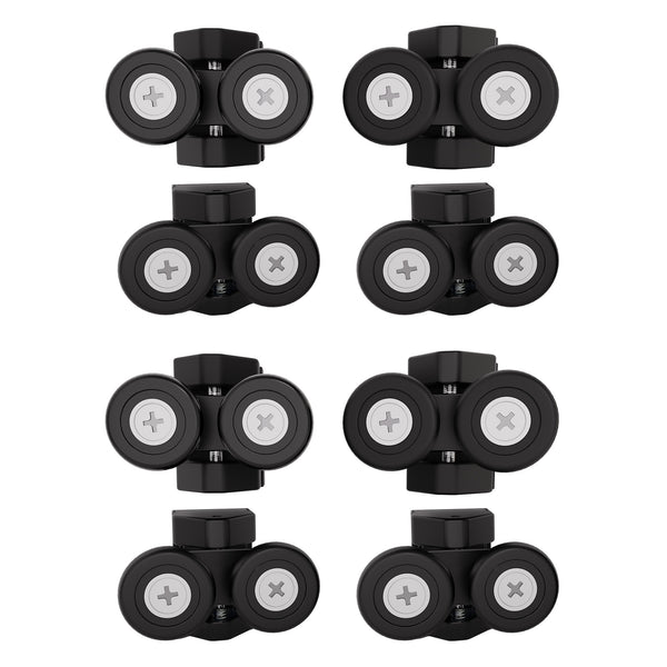 4-Pack L048 Shower Door Rollers & Wheels - 20mm, 23mm, 25mm, 28mm Diameter Options
