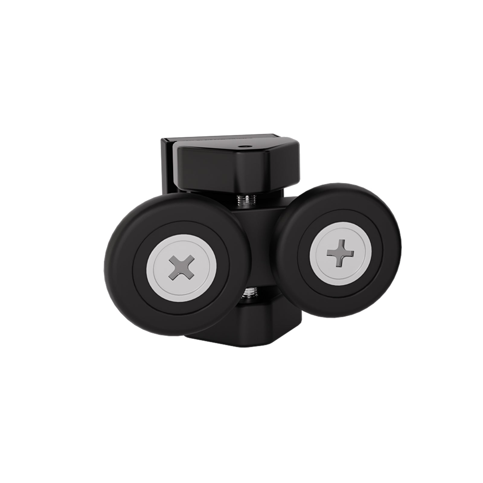 8 Shower Door Wheels 23mm Black 4 upper and bottom Roll Runners