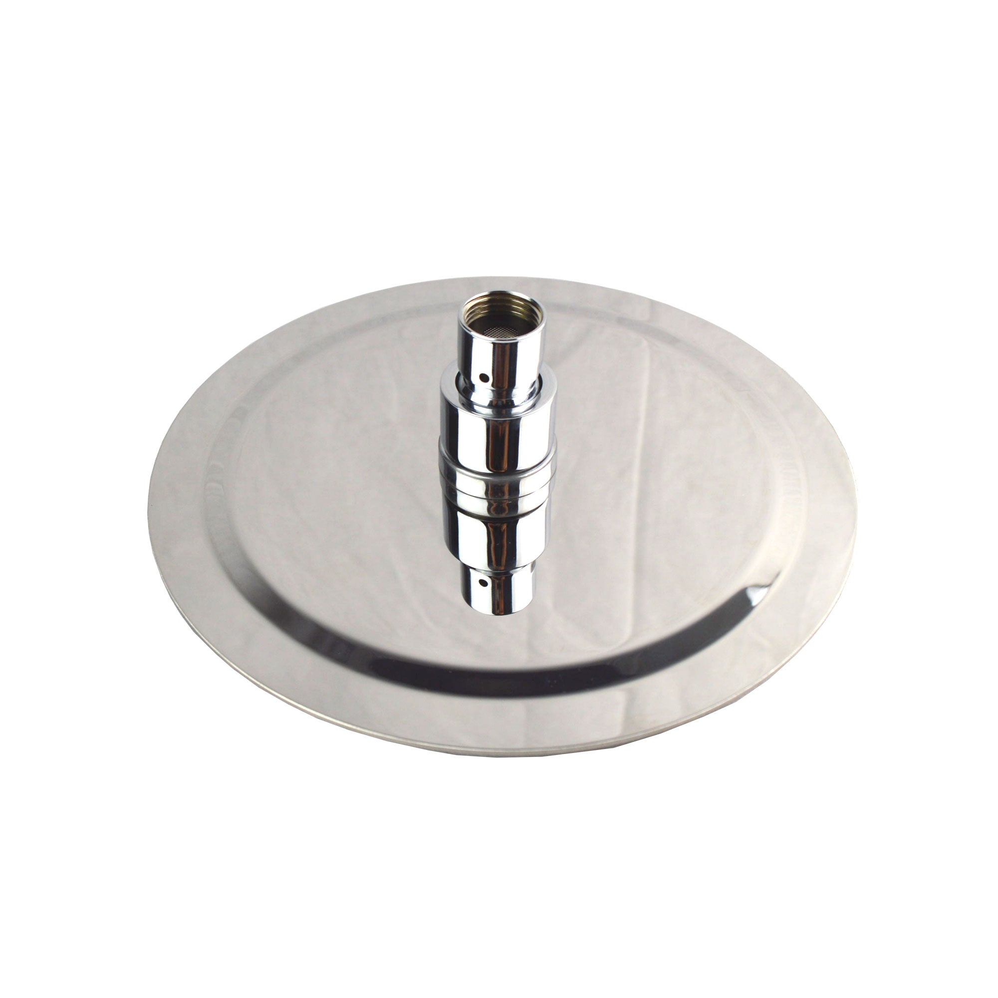 Round Ultra Thin 200mm Shower Head & Arm Chrome