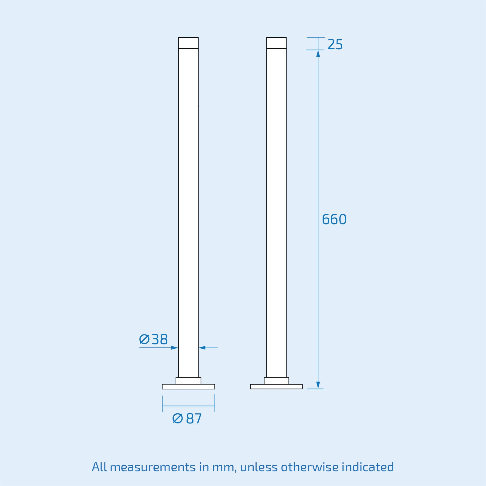 Stafford Traditional Freestanding Chrome Cross Head Bath Filler Tap