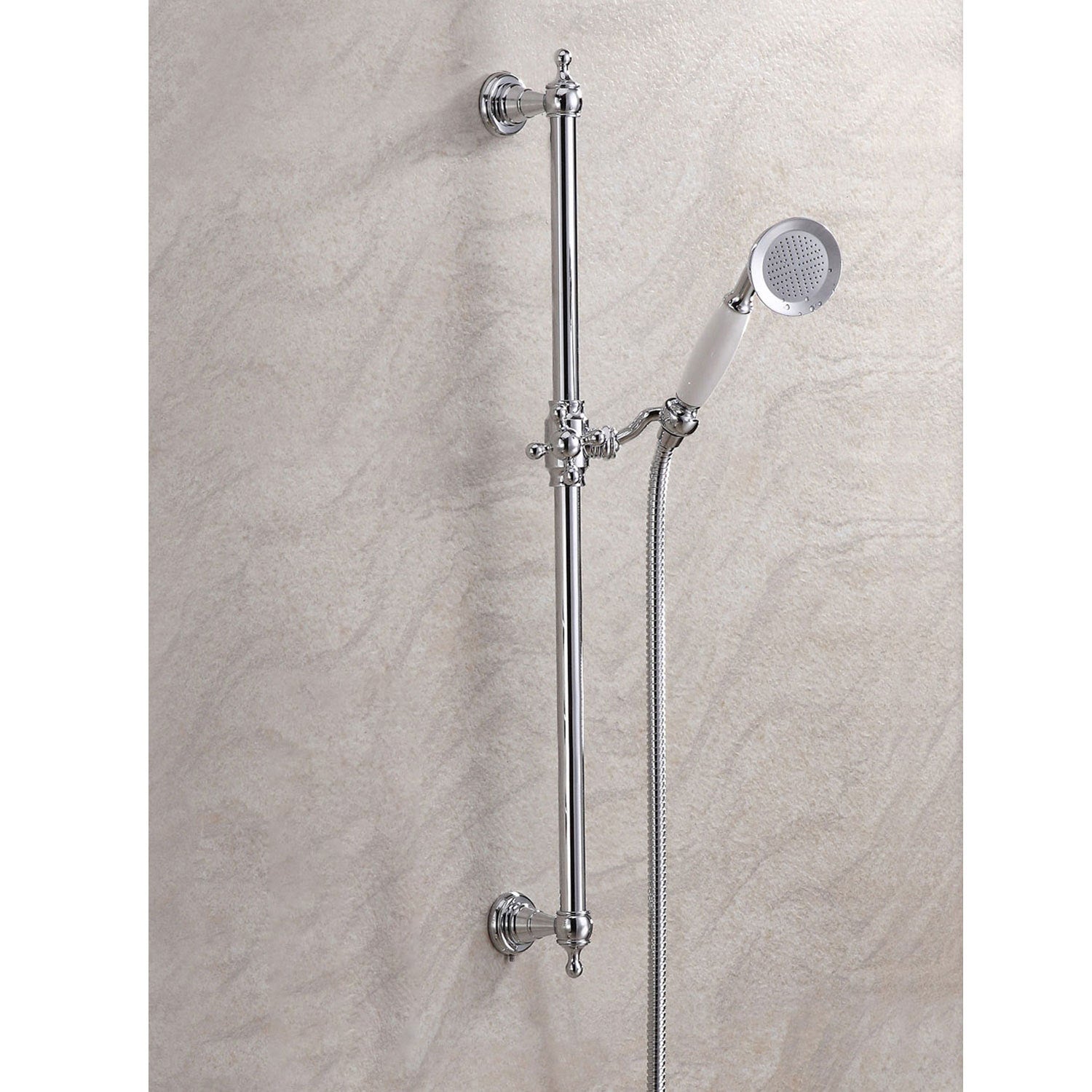 Ralph Victorian Style Solid Brass Shower Kit With Shower Head