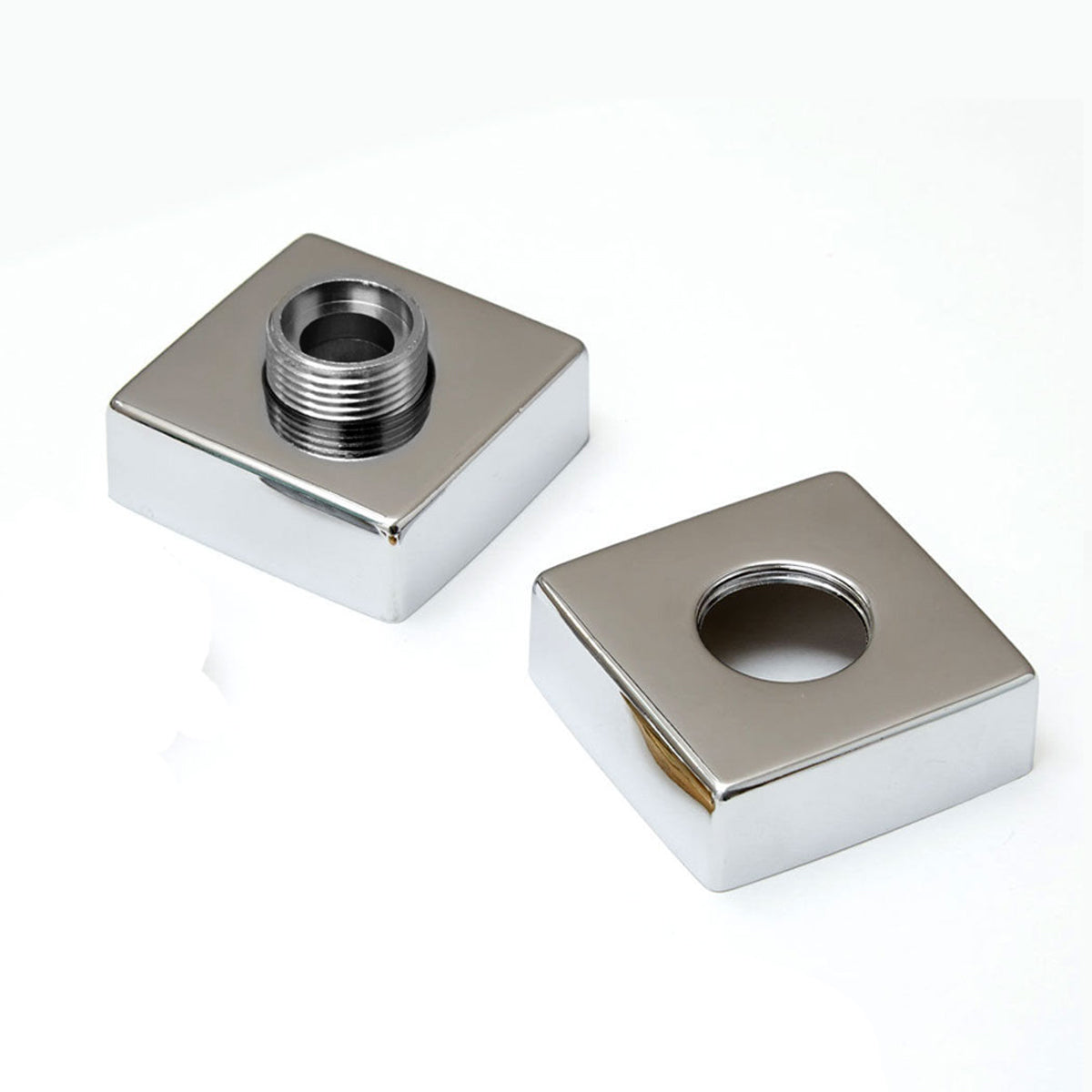 Concealing Square Universal Shower S-Union Fittings