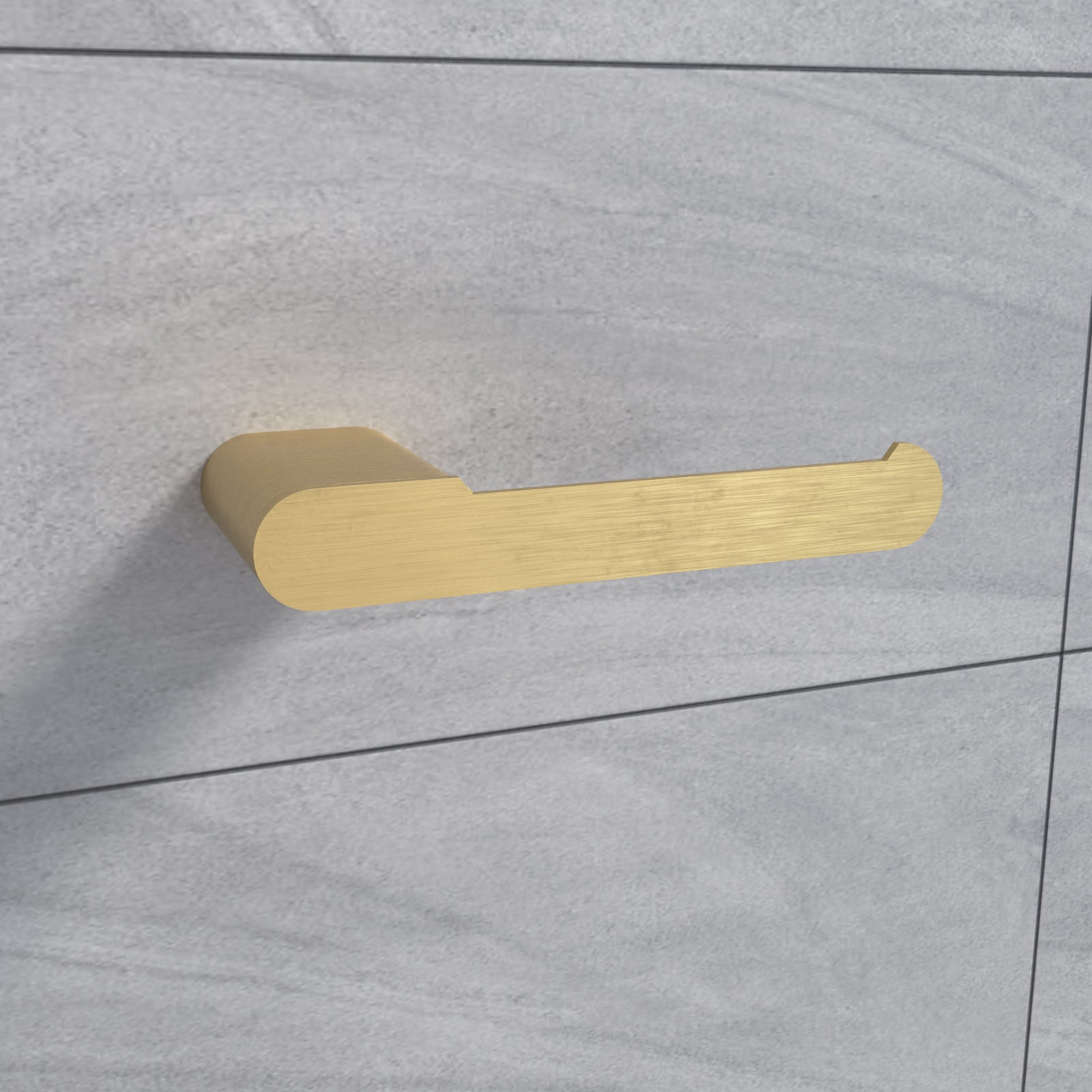 Wilton Toilet Paper Holder Brushed Brass