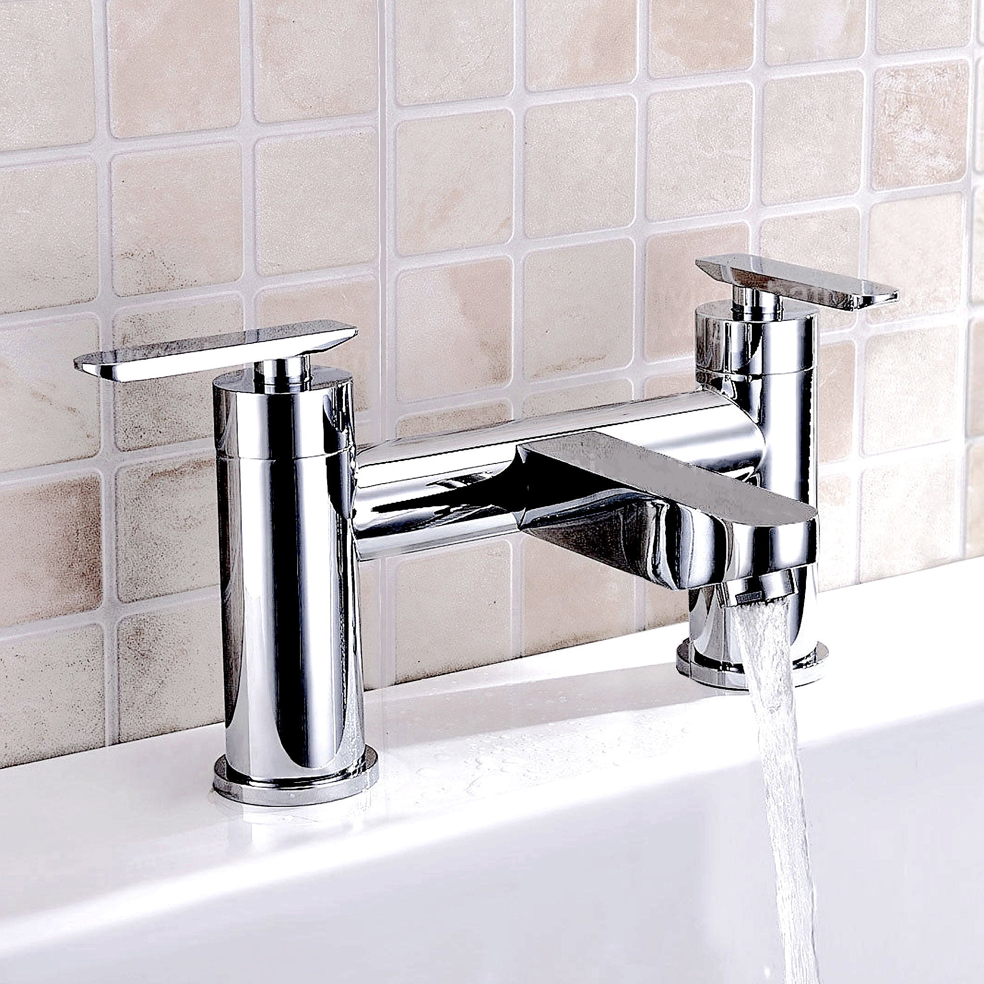 Raven Bath Filler Chrome