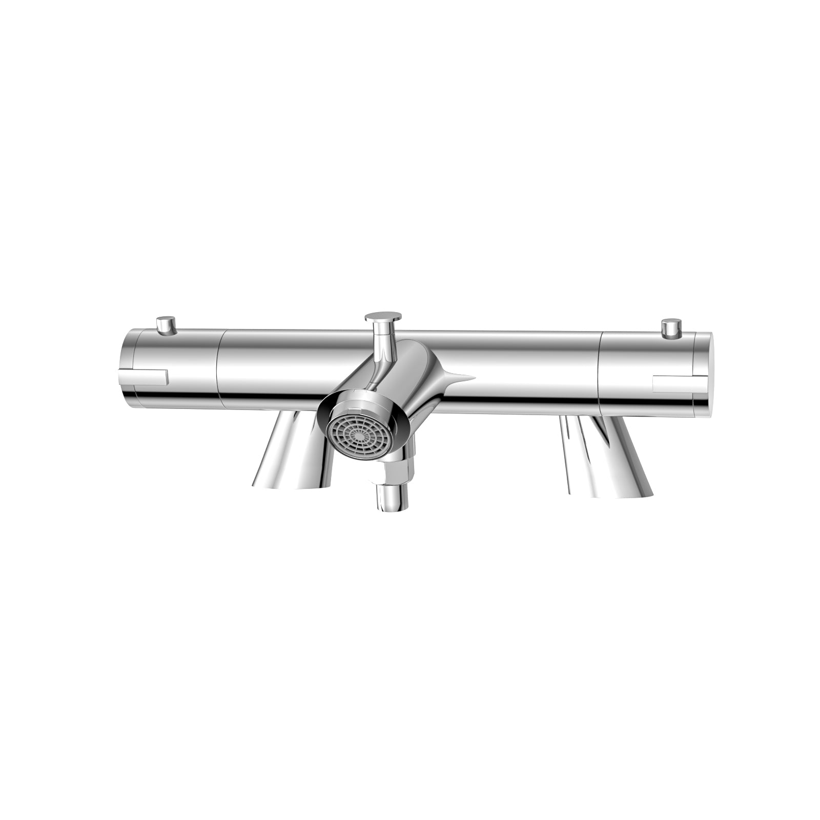 Chrome Exposed Bath Shower Mixer Tap Kit Set