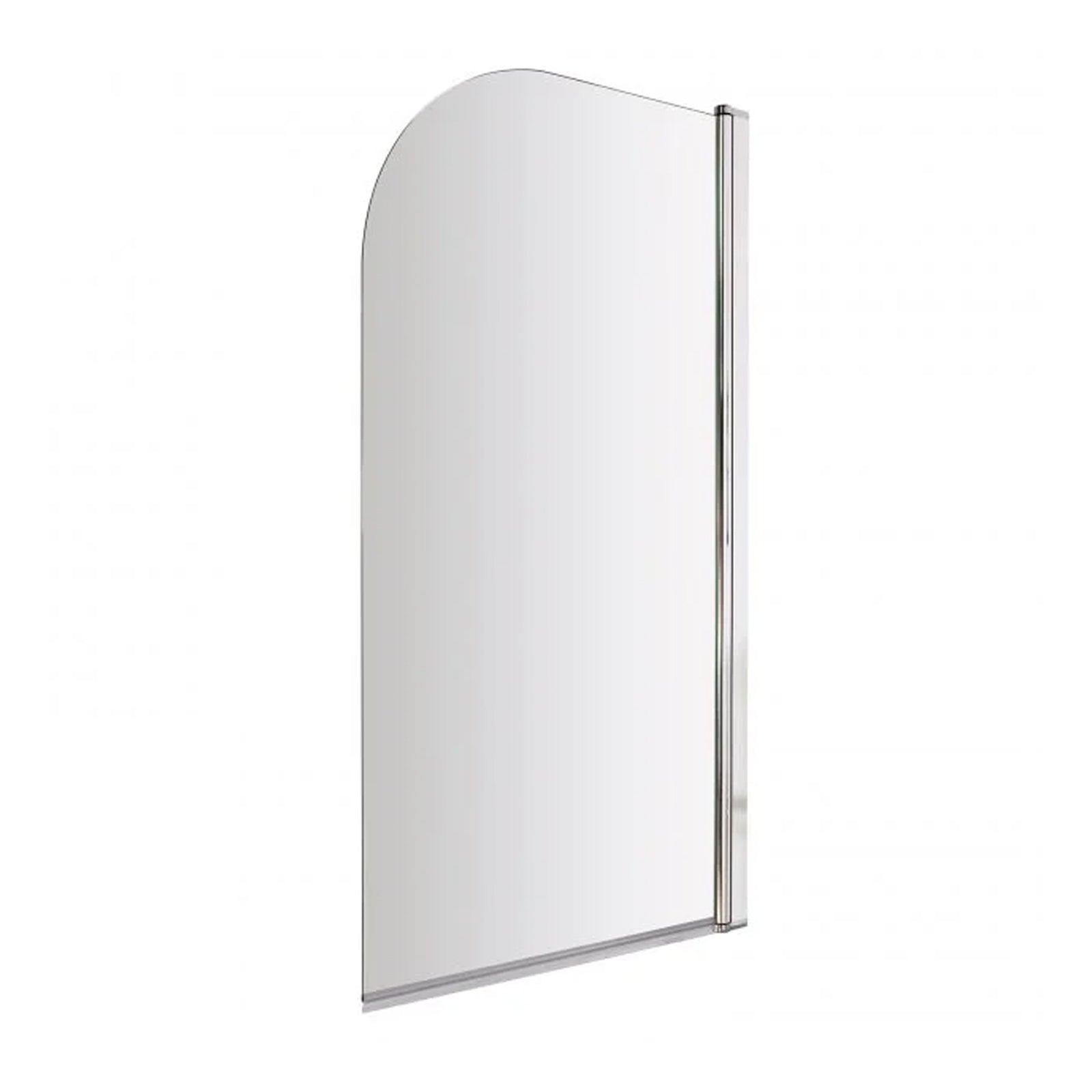 Chrome 800mm Frameless Curved Pivot Bath Shower Screen Door