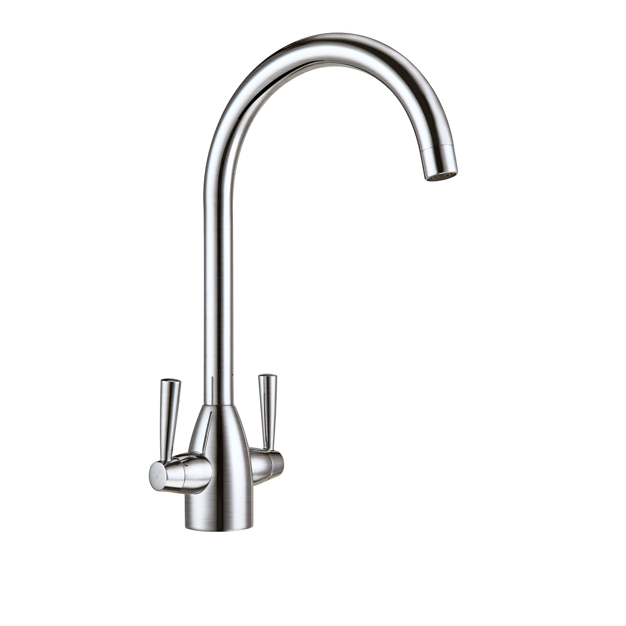 Valencia Swivel Sink Kitchen Mixer Tap Brushed Nickel