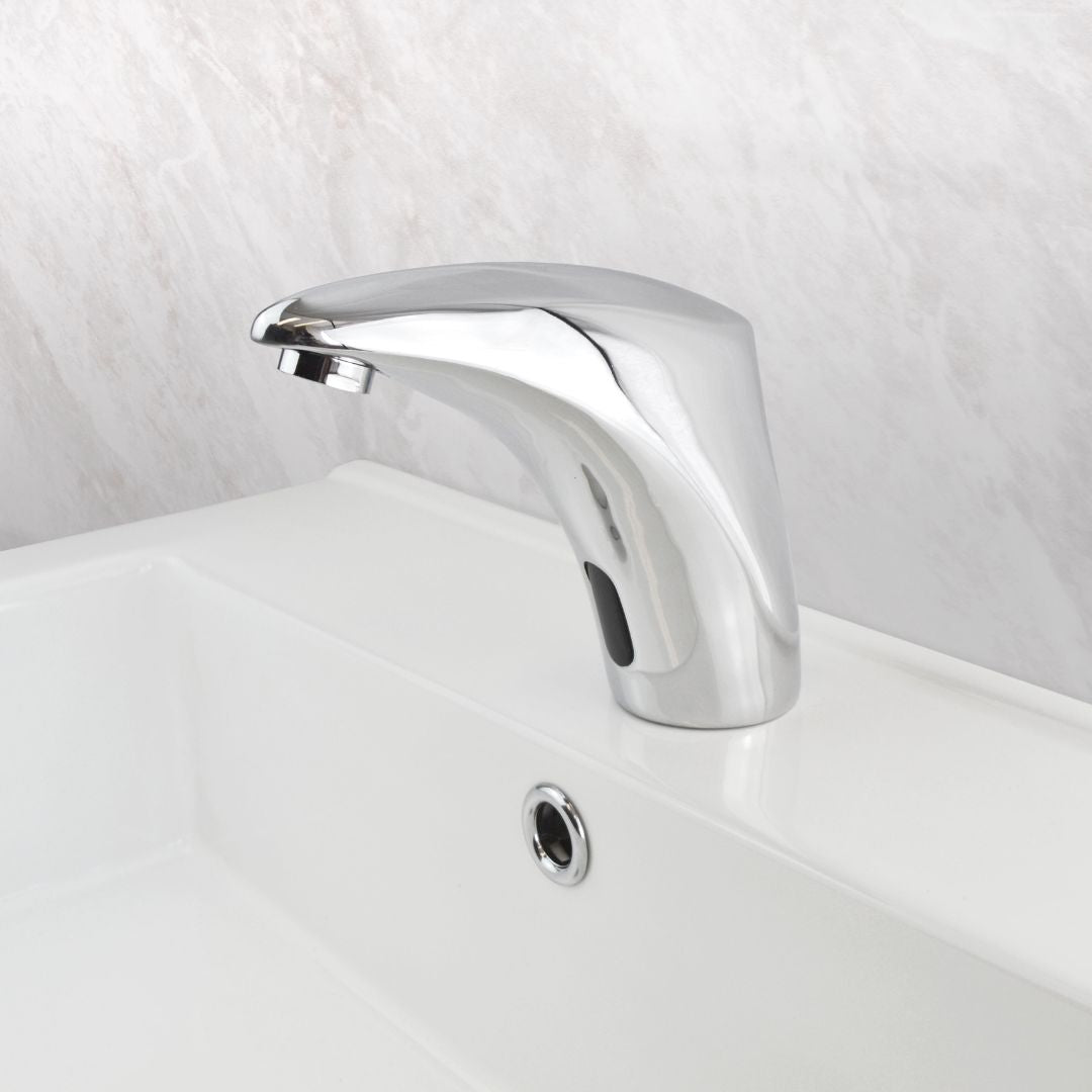 Cairo Modern Chrome Infrared Sensor Basin Sink Mixer Tap