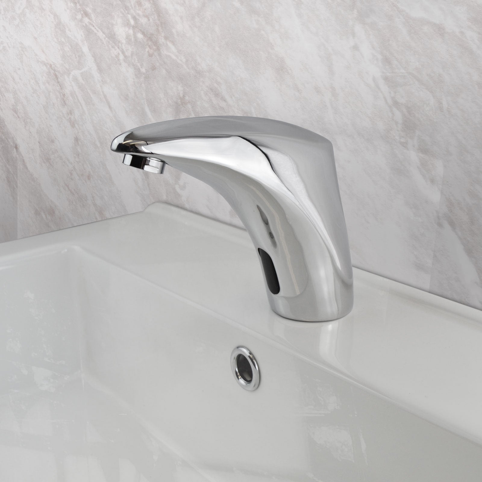 Infrared Sensor Mixer Cairo Chrome Automatic Infrared Sensor Activated Basin Mono Mixer Hand