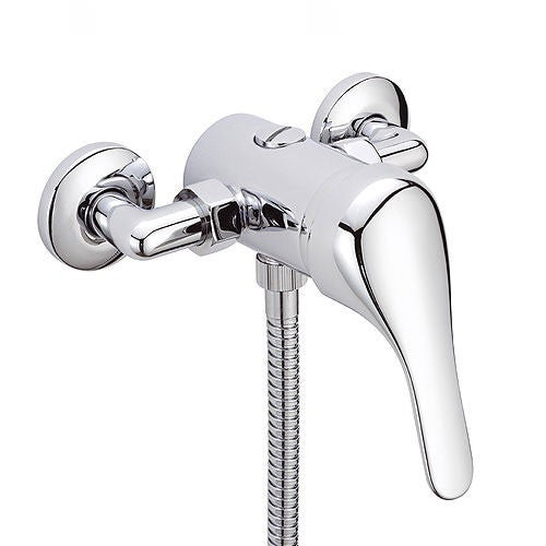 Dex Single Level Manual Shower Mixer Valve Chrome