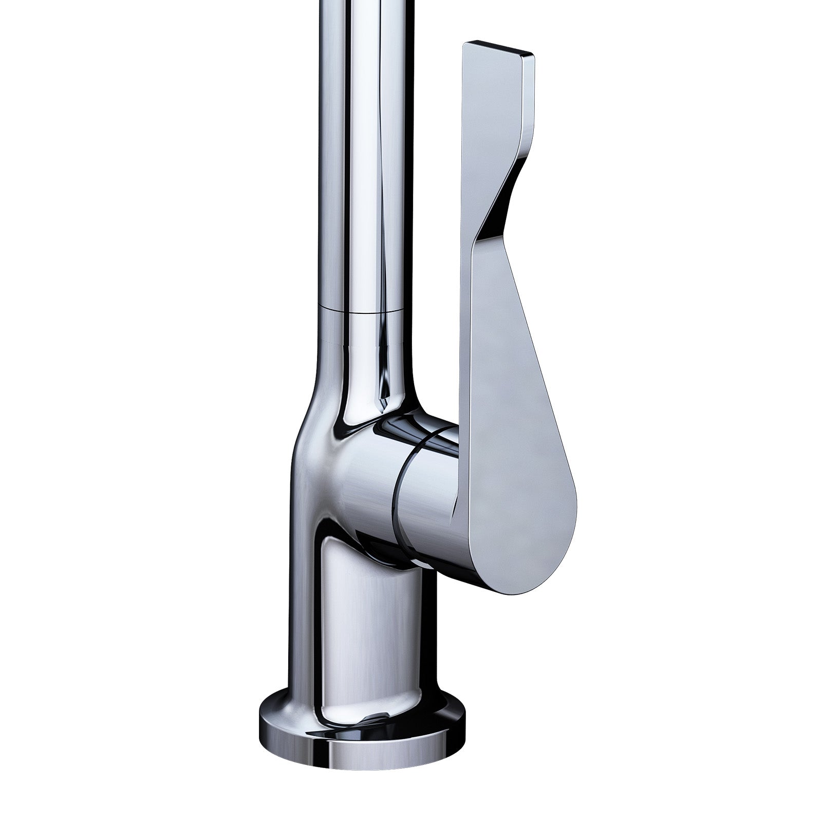 Modern Design Chrome Kitchen Sink Single Lever Mixer Tap With Swivel Spout