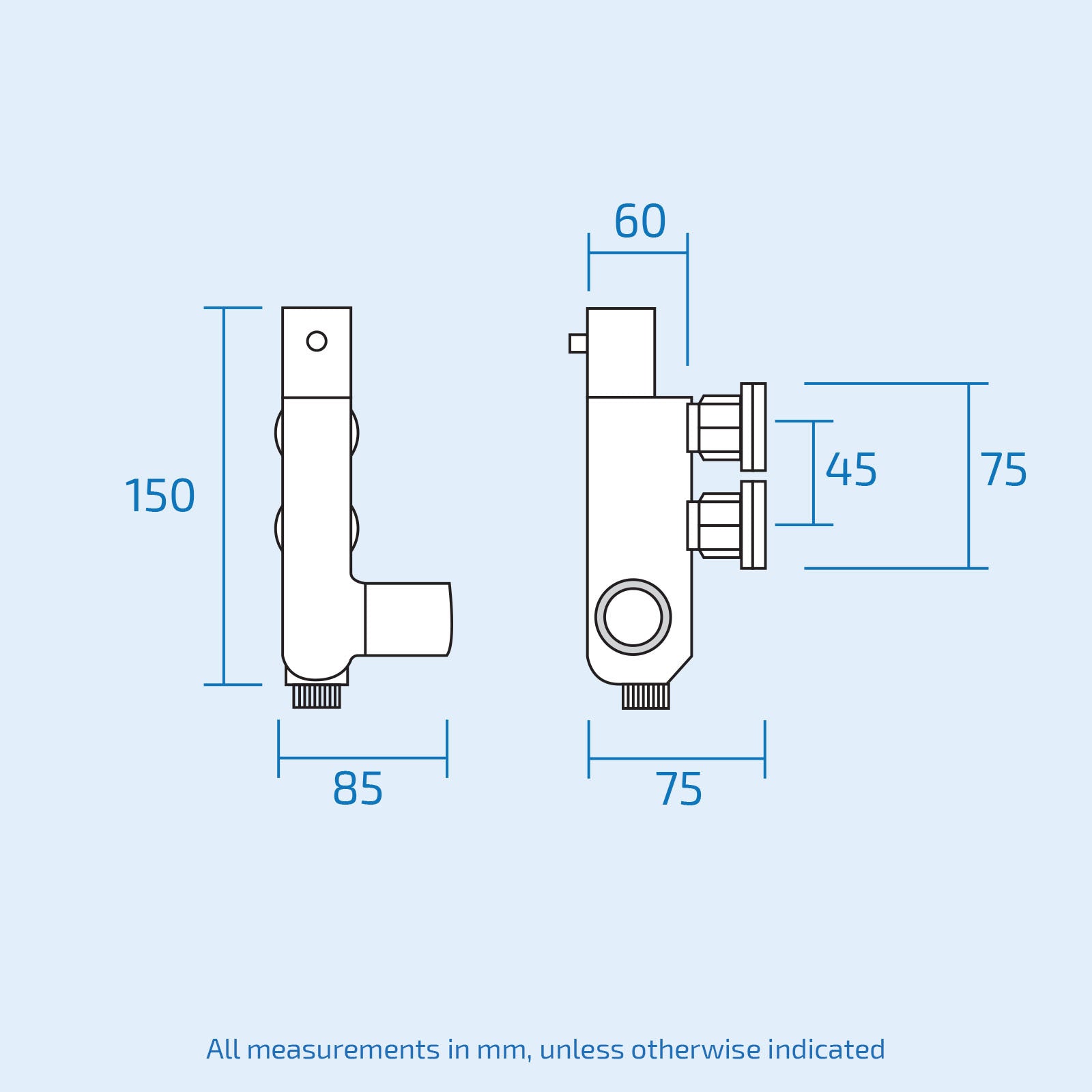 Rowde Bidet Douche & Thermostatic Bar Valve with Spray Kit Brushed Brass