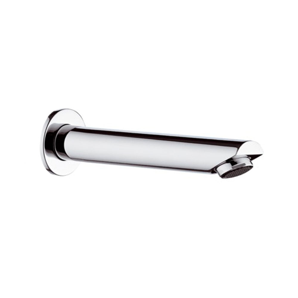 Modern Round Wall Mounted Chrome Bath Filler Spout