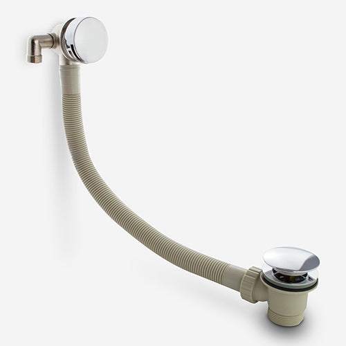 Lily 2 Dial 2 Way Round Concealed Thermostatic Mixer Valve, Slider Rail, Handset & Bath Filler Chrome