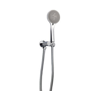 Beechwood Complete Shower Kit Set Inc. 3 Mode Handset+ 1.5m Hose+ Fixed Adjustable Outlet Bracket