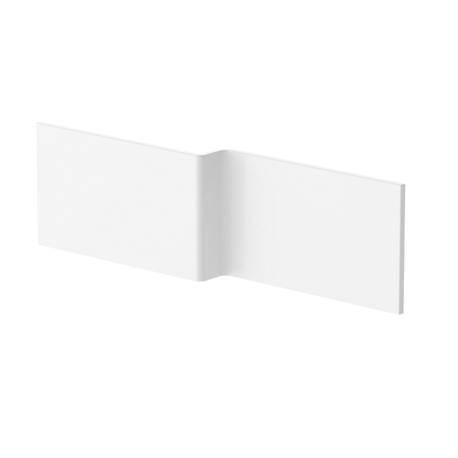 Modern Bathroom L-shape Shower Right Hand Bath Screen And Front Panel
