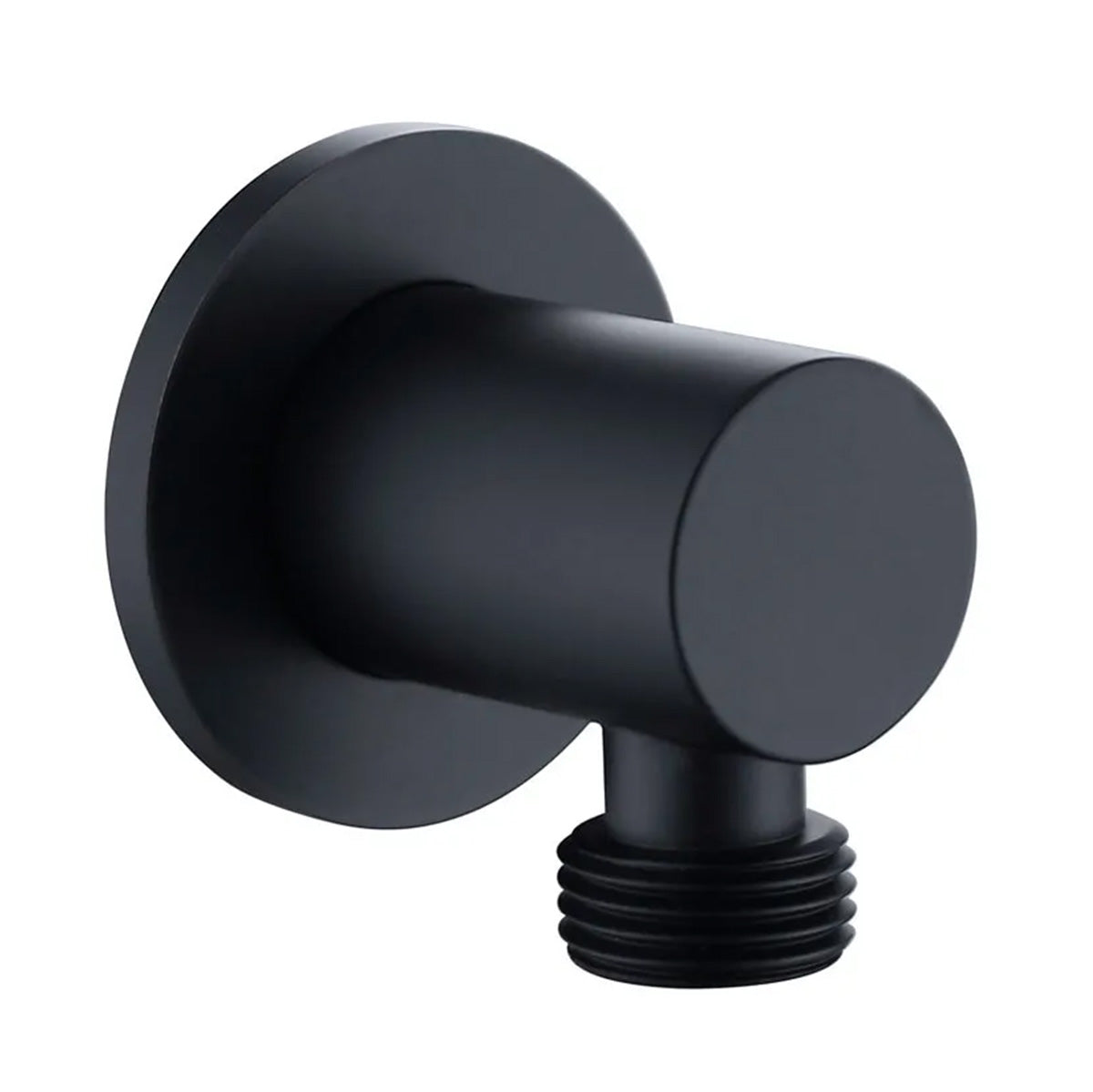 Temel 2-Way Overhead Shower And Matte Black Raiser Rail With Handset Set