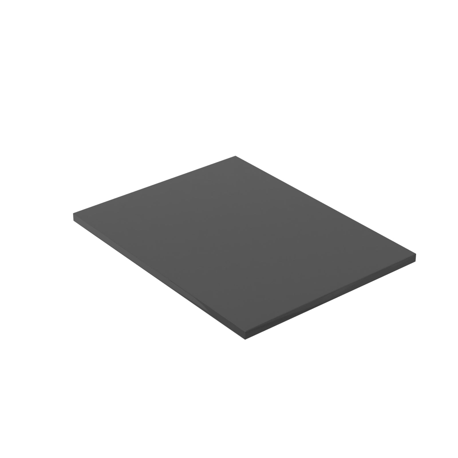 500mm Anthracite Moisture Resistant Vanity Cabinet Worktop