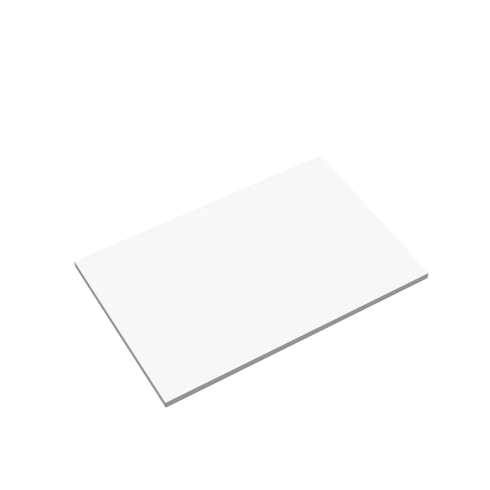 600mm White Moisture Resistant Vanity Cabinet Worktop