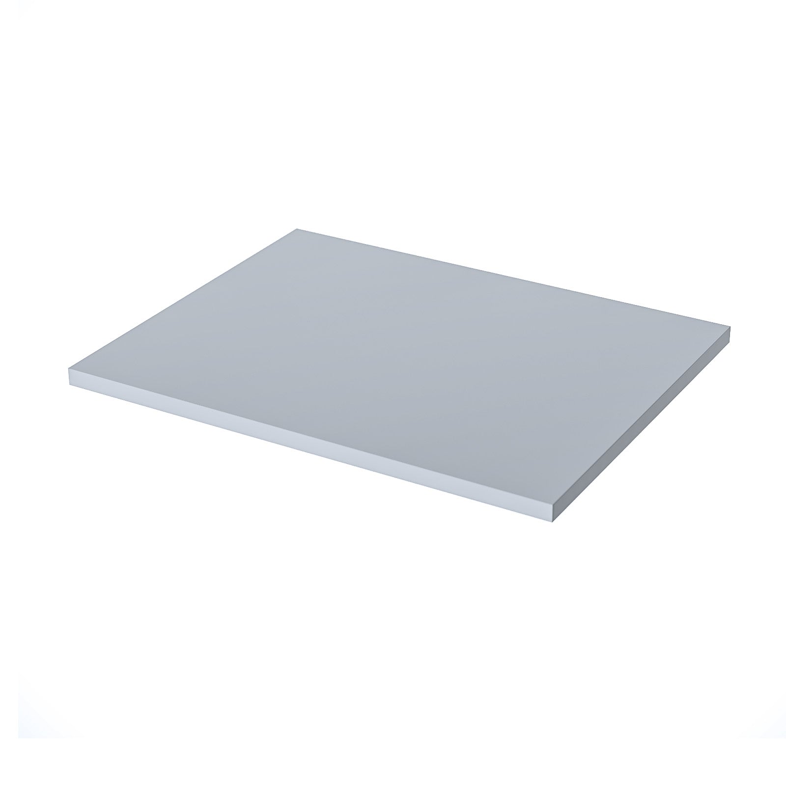 Napton 505mm Grey MDF Bathroom Worktop For Vanity Cabinet