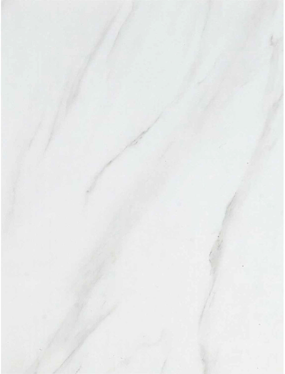 Tensa Panel PVC White Marble Cladding Wall 1000mm x 2400mm x 10mm - Panel Set of 1