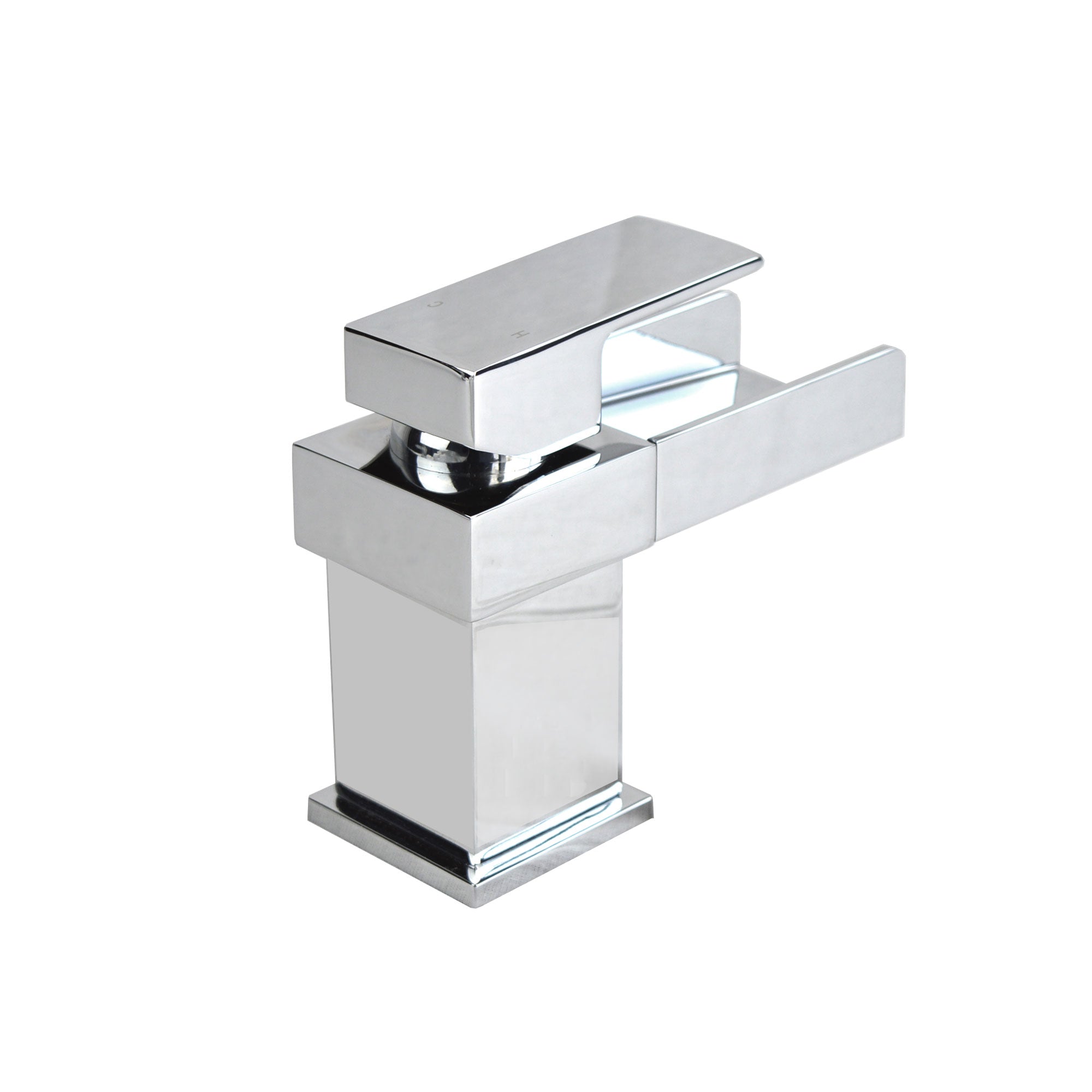 Saturn Contemporary Waterfall Basin Sink Single Lever Mono Mixer Tap