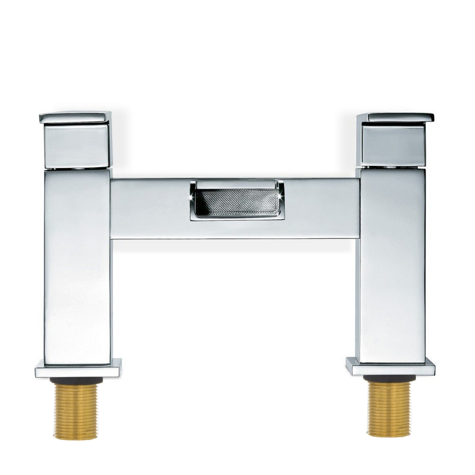 Ozone Square Waterfall Bathroom Bath Filler Mixer Chrome Tap
