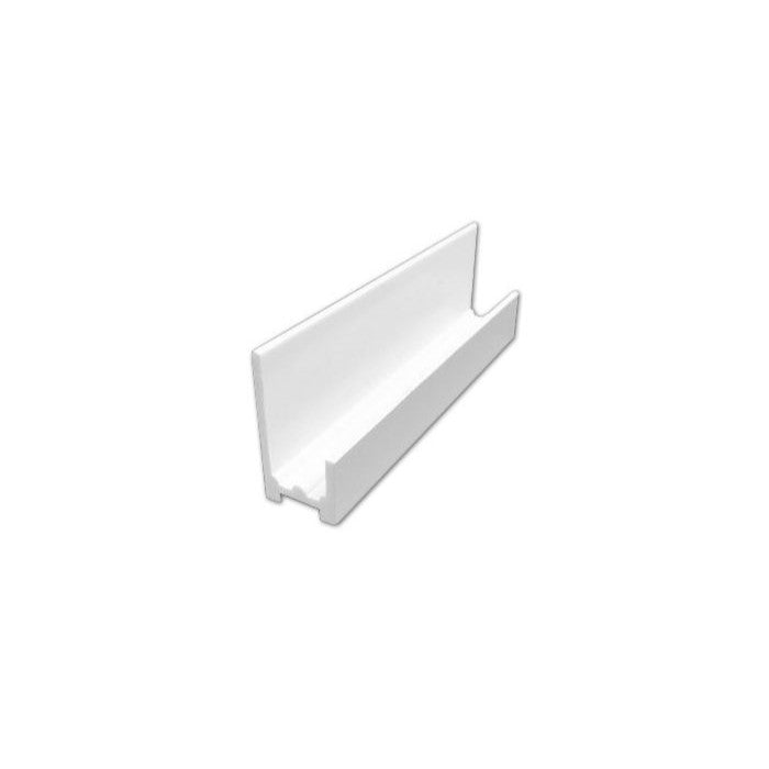 Base Seal White Trim 10mm for Cladding Wall Panels