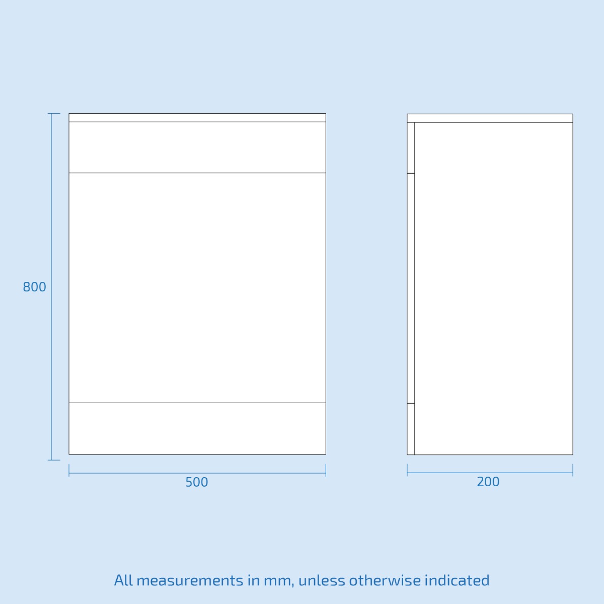 Matte Grey 1100mm Floorstanding 2 Drawer Vanity WC Unit & BTW Toilet