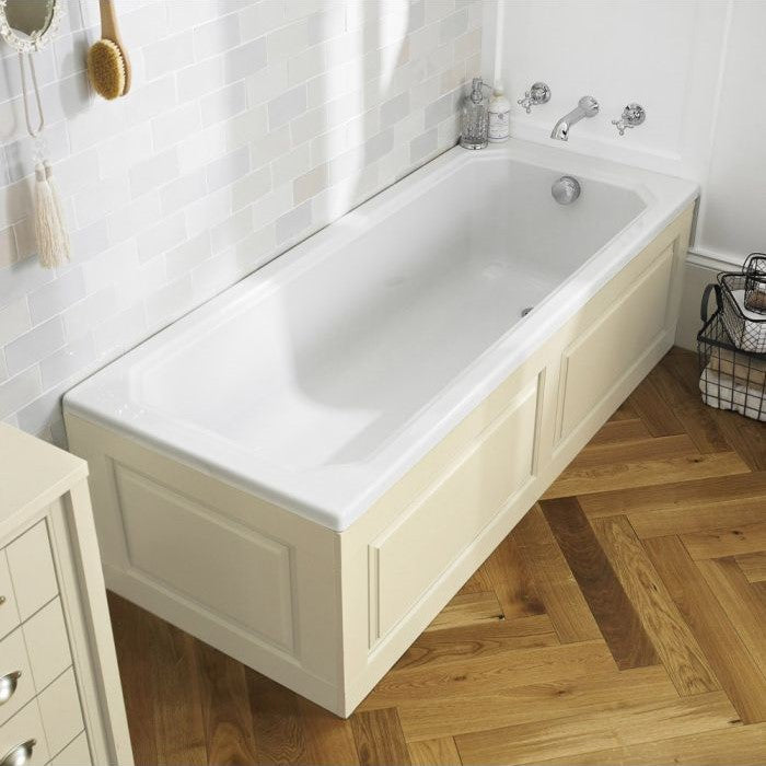 Chiltern Ivory Traditional 780mm Bath End Panel + Plinth