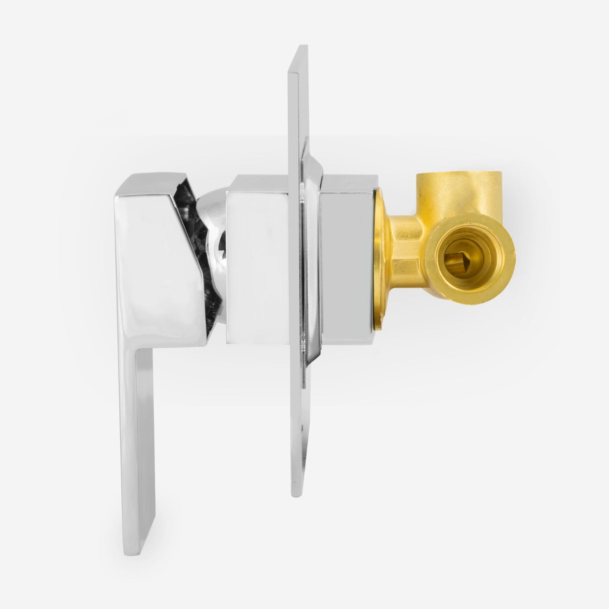 Remy Wall Mounted Basin Sink Mixer Tap & Concealed Valve Mixer Chrome