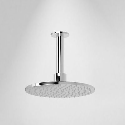 Flora 3 Way Round Concealed Thermostatic Mixer Valve Bath Filler Hand Shower