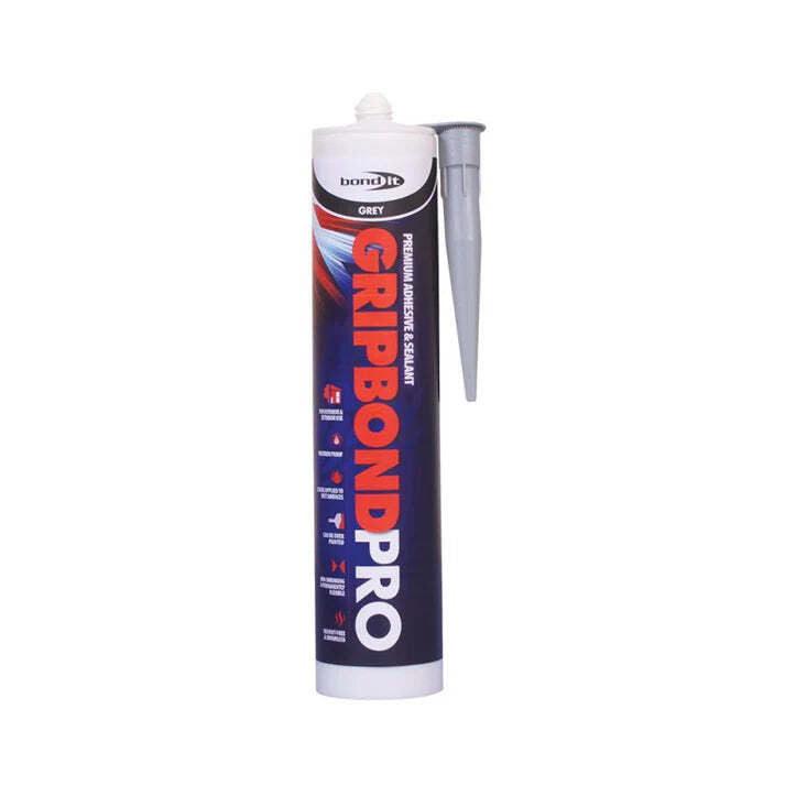 Bond It Gripbond Pro Hybrid Adhesive - Grey