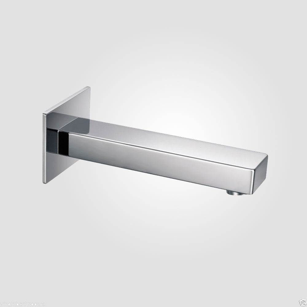 Lilly Chrome 3 Dial 3 Way Square Concealed Thermostatic Mixer Valve Handset Bath Filler & Square Shower Head