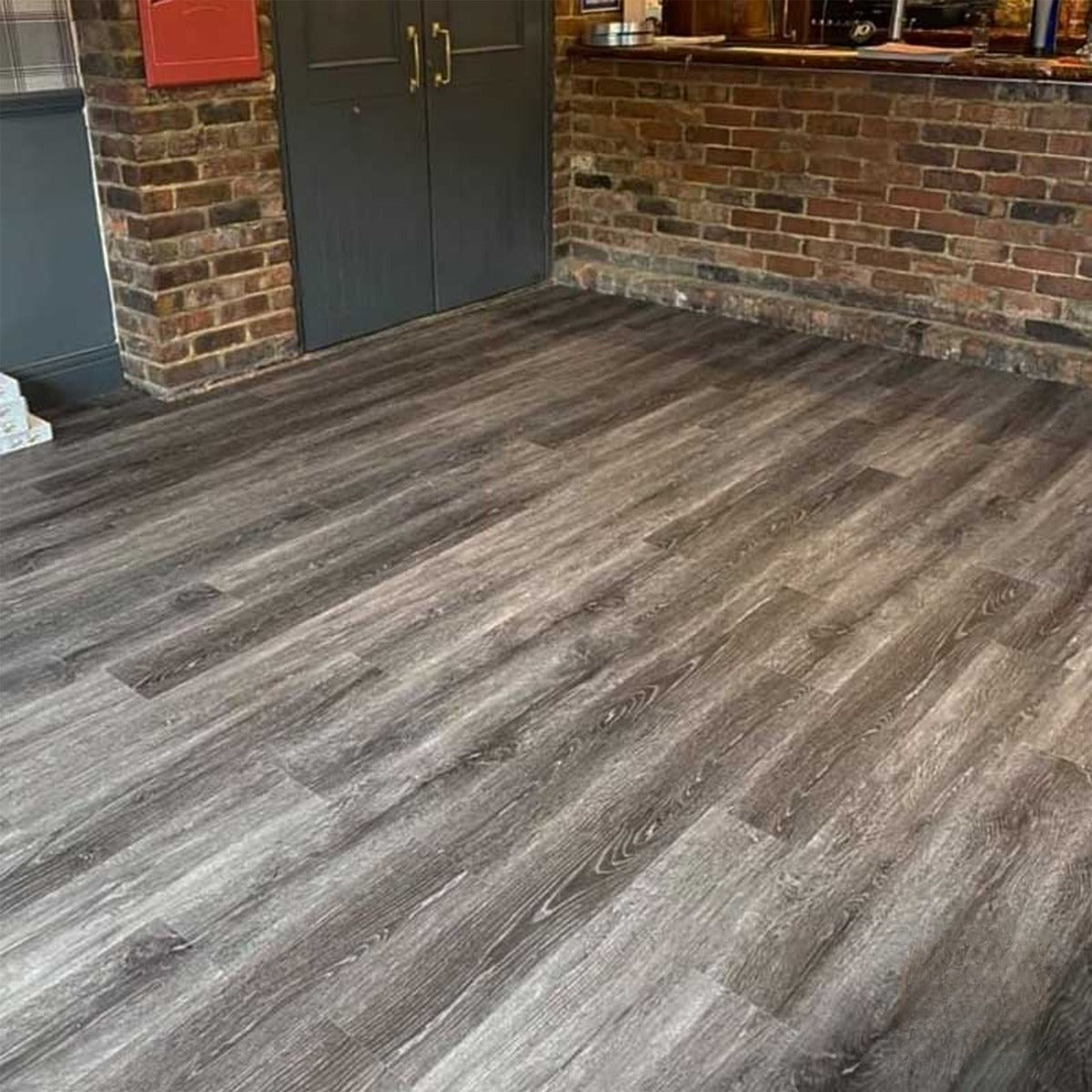 Neshome Black Oak 1220mm x 180mm SPC Vinyl Click Flooring Wood Plank Waterproof